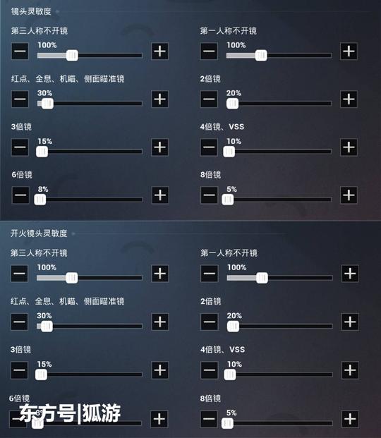 五指主播键位以及灵敏度,包含全陀,半陀,无陀,涉及3位