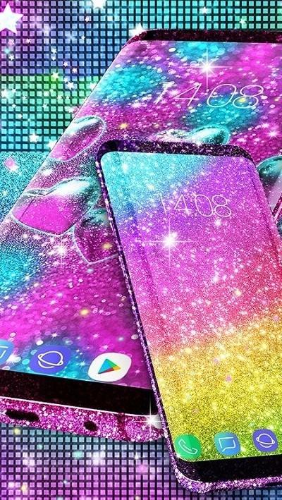 七彩闪光动态壁纸colorfulglitterlivewallpaper
