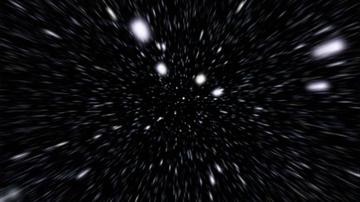 粒子特效星空视频素材