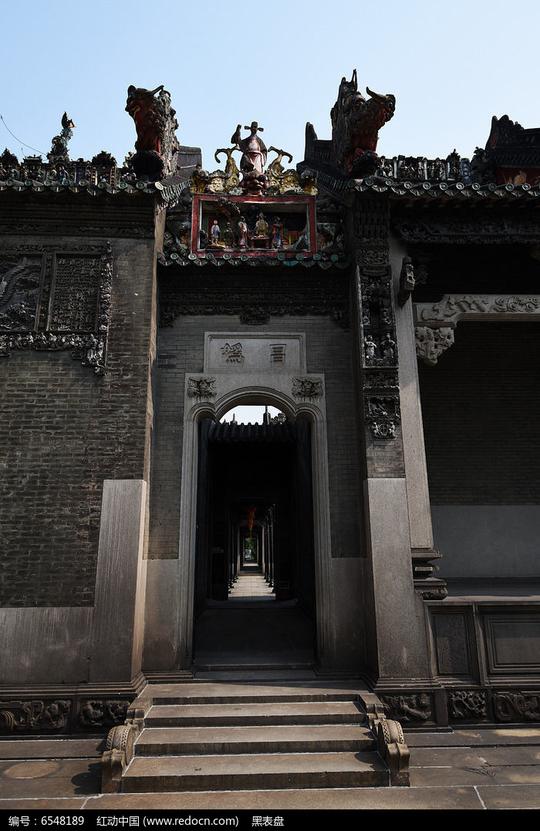 陈家祠石雕偏门