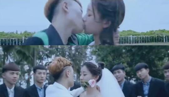 牌牌琦小伊伊婚纱照