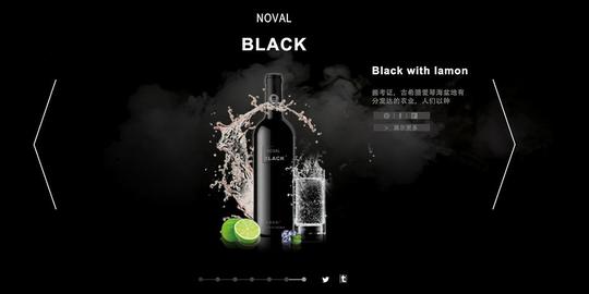 红酒短|网页|企业官网|乔海宁-原创作品-站酷