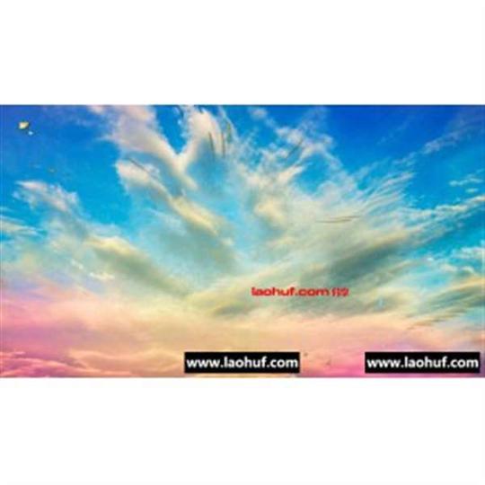 星空璀璨天空云海星光四射led舞台背景vj师动态视频素材