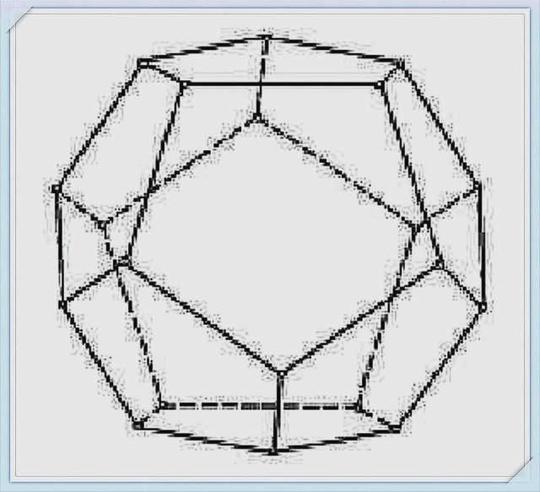 第1道数学逻辑思维智力题:正十二面体