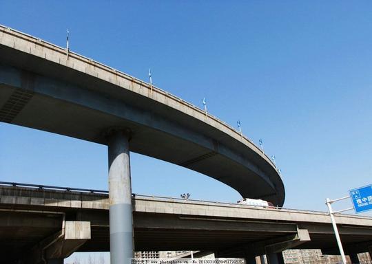 立交桥高架桥桥梁交通城市交通公路道路蓝天建筑摄影