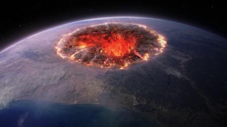 155震撼大气电影级地球星期破碎爆炸特效片头视频素材会声会影