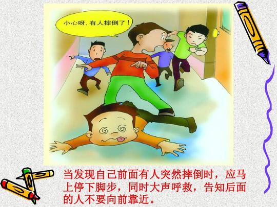 二(1)班队会:预防校园意外伤害,营造安全学习环境ppt