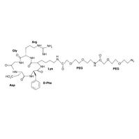 环状多肽c(rgdfk)-聚乙二醇-叠氮基c[rgdfk(peg-peg-azide)]