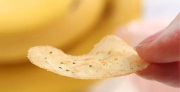 黄色香蕉片图片