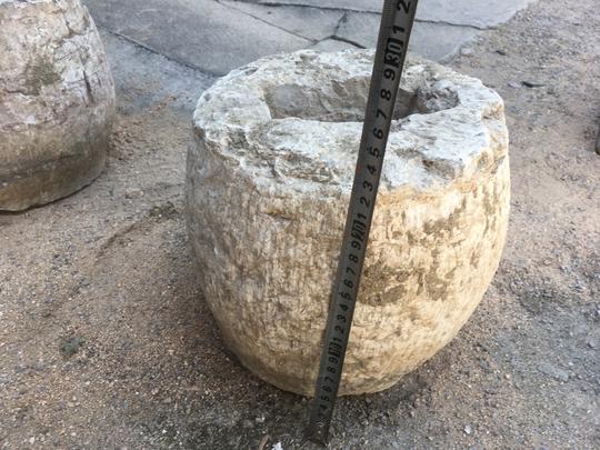 老石鼓单品上有凹槽可种菖蒲铜钱草苔藓植物包老特价收藏运费到付