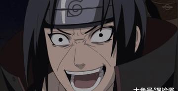 火影忍者睁眼写轮眼邪恶表情