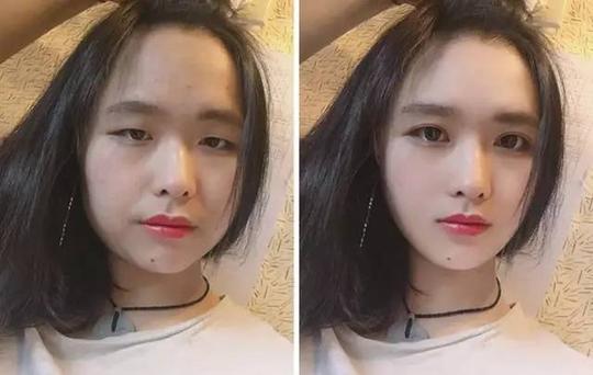 抖音里的校草可能还没你同桌好看真实面目失去滤镜美颜和卸妆后的
