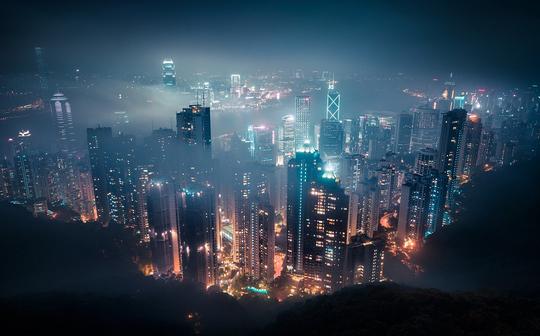 城市夜景素材