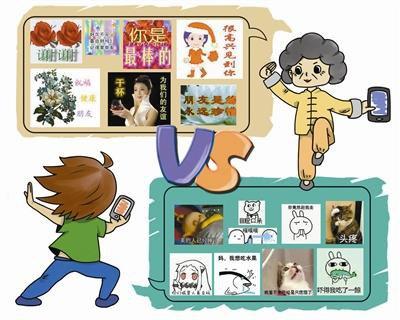 家族群表情包