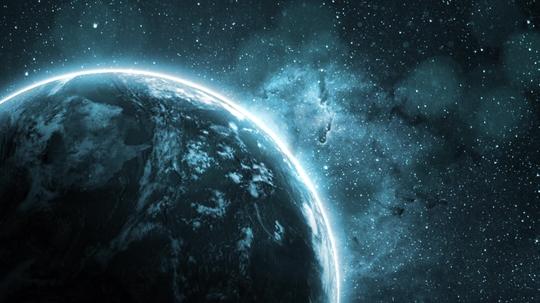 宇宙星空星球太空空拍百大_1920x1080_高清视频素材