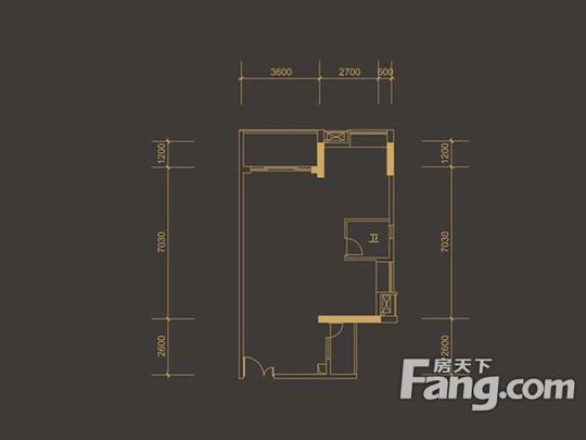 周钥-敏捷上城国际写字楼平面图海印星钥创业首选免费注册周