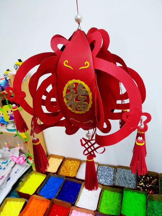 新年手工灯笼diy
