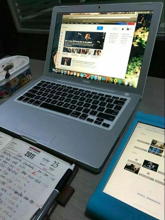 苹果笔记本#转让自用苹果笔记本电脑一台