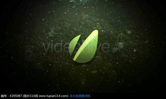 视频素材影视特效风沙尘粉飞沙粒子logo标志