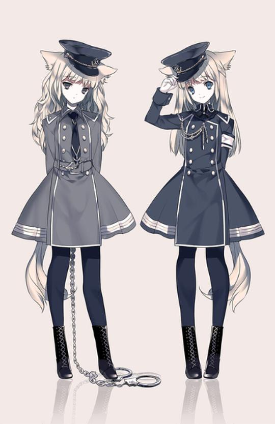 少女动漫二次元插画壁纸p站人设绘画素材立绘原创设计