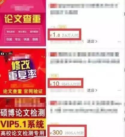 暴利的项目--论文查重