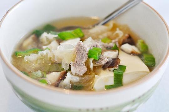 肉末豆腐汤