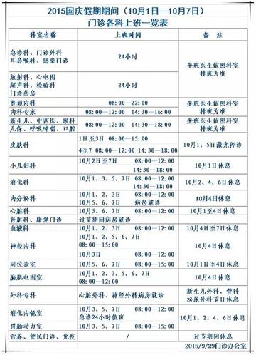 西安儿童医院城东分院上班时间？