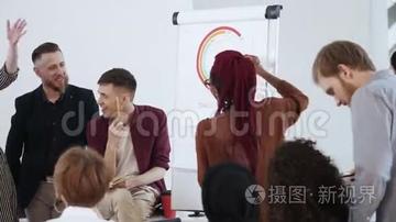 黑人办公室手势兴奋图片