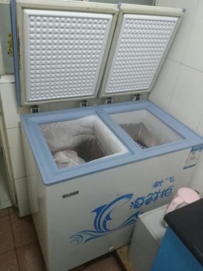 新飞冰柜一点毛病都没有因准备搬新家换新家具所以低价转让