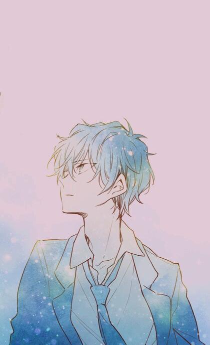 动漫男生壁纸小清新