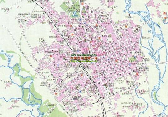 乌兰浩特市市区地图全图,乌兰浩特市市区地图高清版