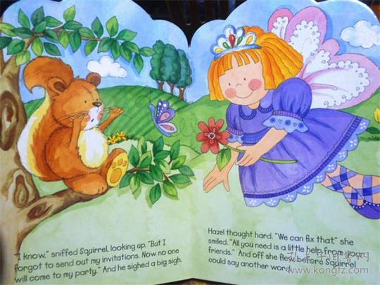 英文原版少儿绘本hazelthehelpfulfairy助人为乐的仙女