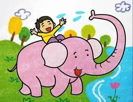 幼儿园画画素材,老师家长都收藏了!