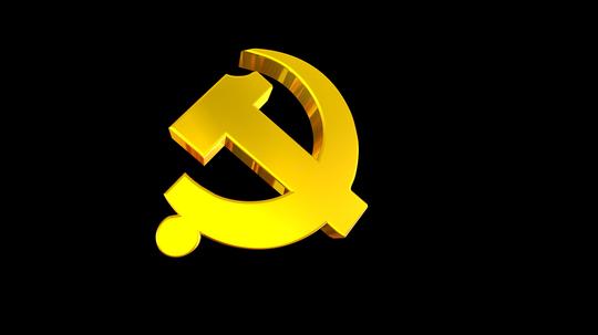 【原创】党徽转·4k_3840x2160_高清视频素材下载(:)