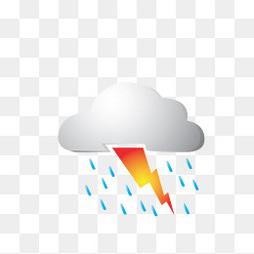 【雷雨天气卡通素材】免费下载_雷雨天气卡通