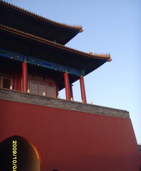 故宫紫禁城的后城门(真武门&lt;/strong&gt;)