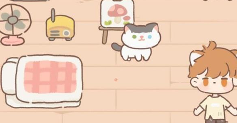 遇见你的猫小橘互动界面