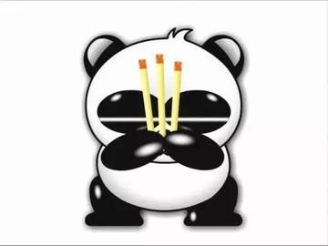 熊猫烧香表情包 一路好走