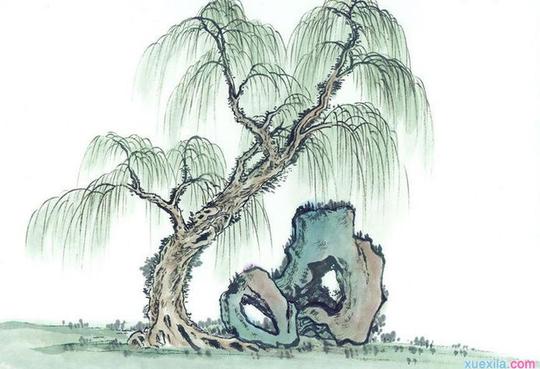 7,后脑勺挂笊篱,置之脑后.8,老柳树发新芽,回春.