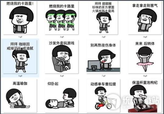 抖音燃烧我的卡路里表情包gif全套版
