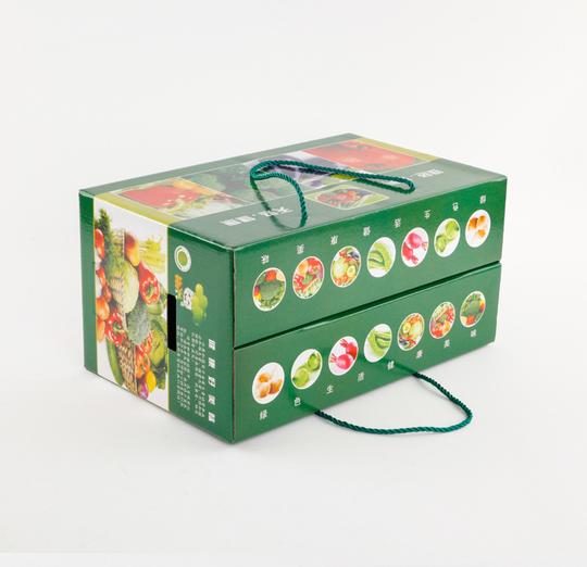 厂家现货各类蔬菜包装盒蔬菜礼品盒田园蔬菜包装盒果蔬包装礼盒
