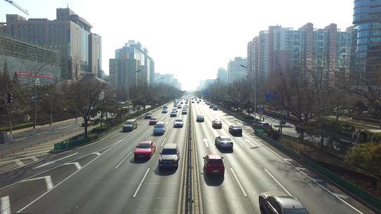 4k北京道路车流_3840x2160_高清视频素材下载(编号:)