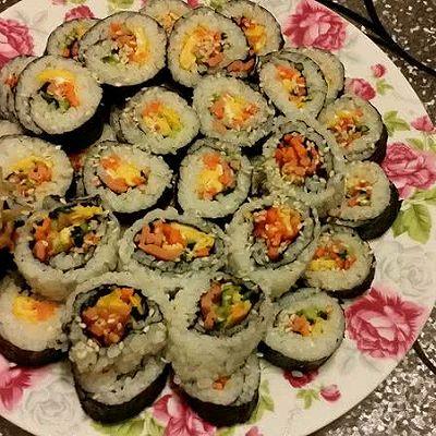 自制寿司的做法图解3