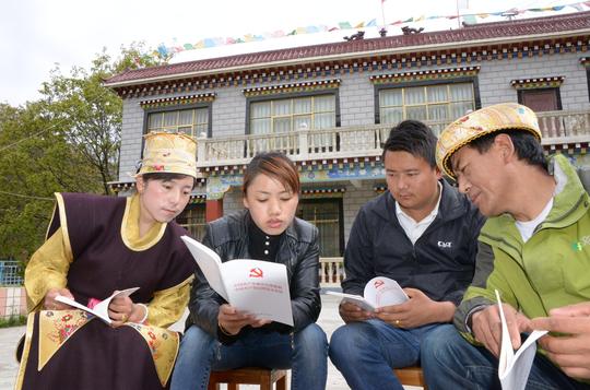 林芝市巴宜区开展两学一做学习教育