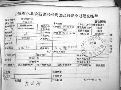 北京车展发电柴油被倒卖从中石化取油卖给中石油(组图)
