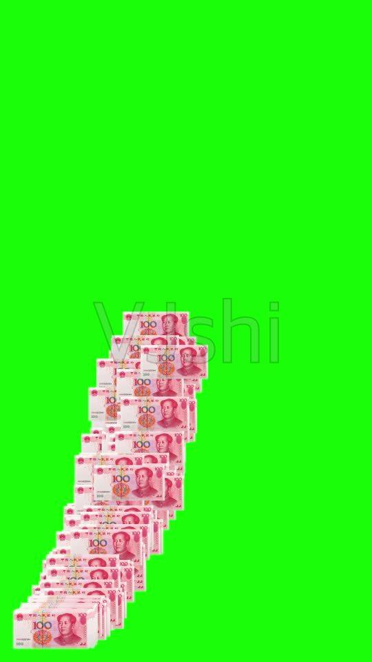 钱粒子素材手机巧影绿布蓝布素材_540x960_高清视频