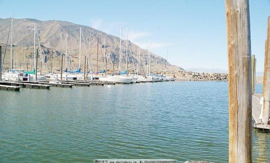 游艇码头风景公园湖水旅游旅游摄影美国游艇码头图片素材下载
