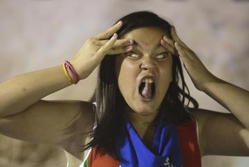 做鬼脸可爱吓人表情包