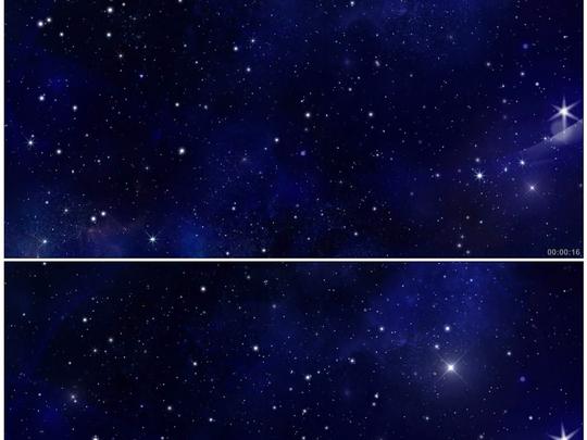 梦幻星空婚礼舞蹈背景