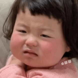 萌娃小手比心特效表情可爱